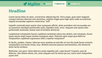 Horizontally Centered Navigation Menu with CSS image