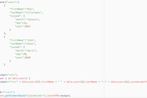 A JSON Tutorial. Getting started with JSON using JavaScript and jQuery image